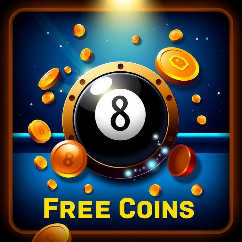 8 Ball Pool Free Coins Generator (2025): 100% Working Methods, Benefits & FAQs